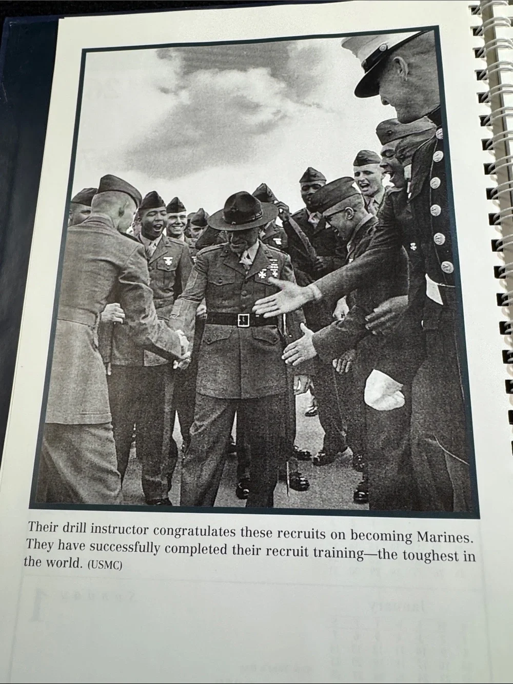 United States Marines 2006 Blue Calendar Book